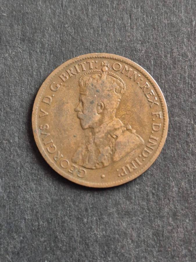 Commonwealth of Australia One Half Penny 1919