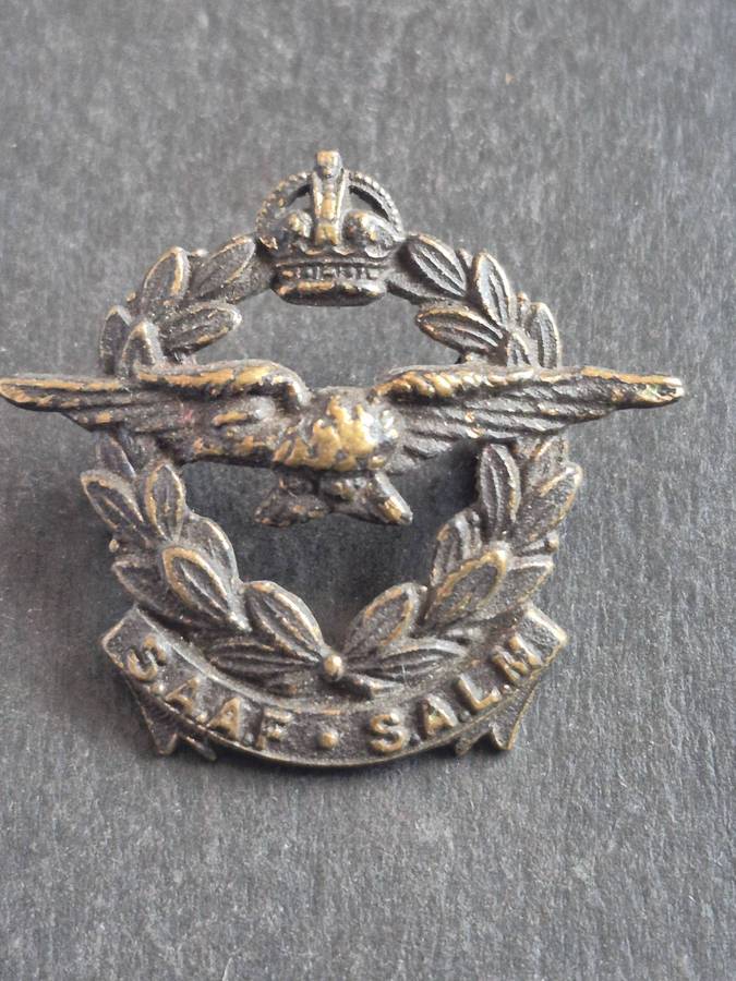SAAF SALM South Africa Airforce Cap Badge - small