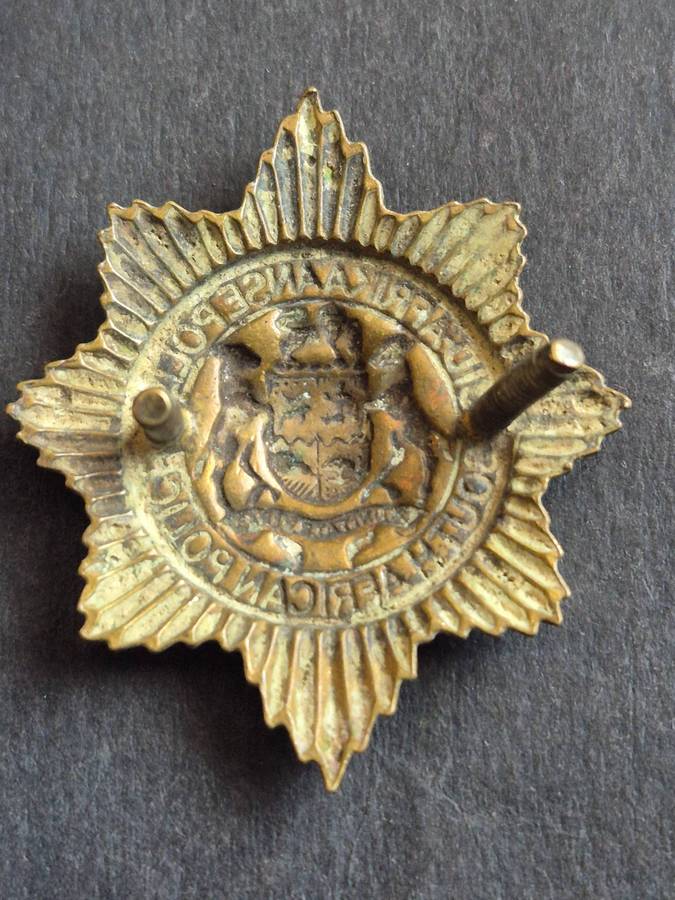 Early 1900's SA Police Badge