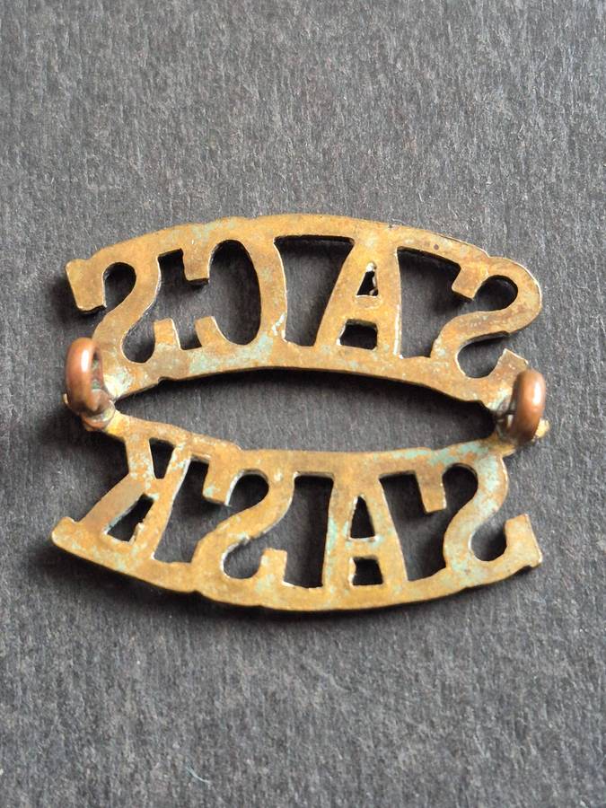 SACS SASK Shoulder Title