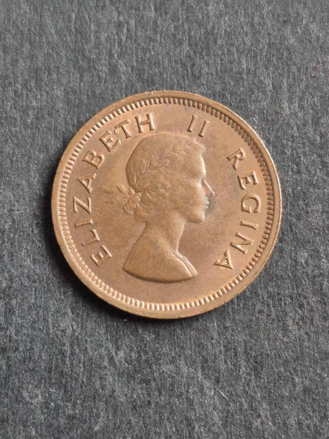 Union Farthing 1955 EF+/UNC