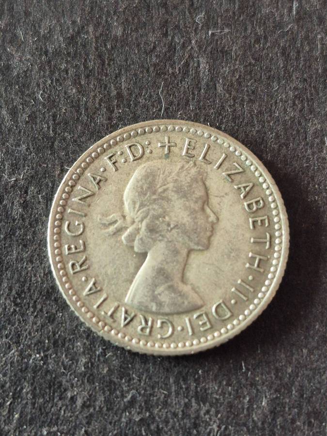 Australia Sixpence 1959 Silver