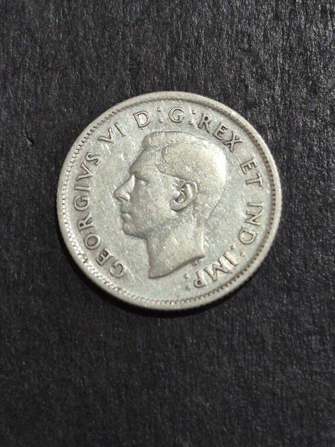 Canada 25 Cents 1937 Silver