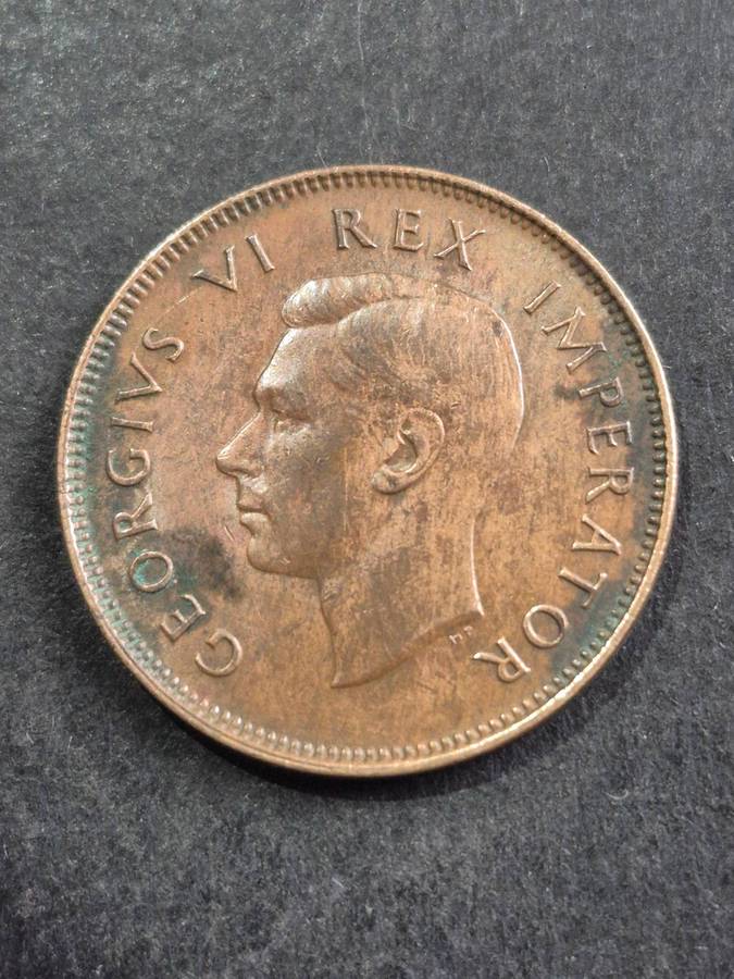 Union 1/2 Penny 1946