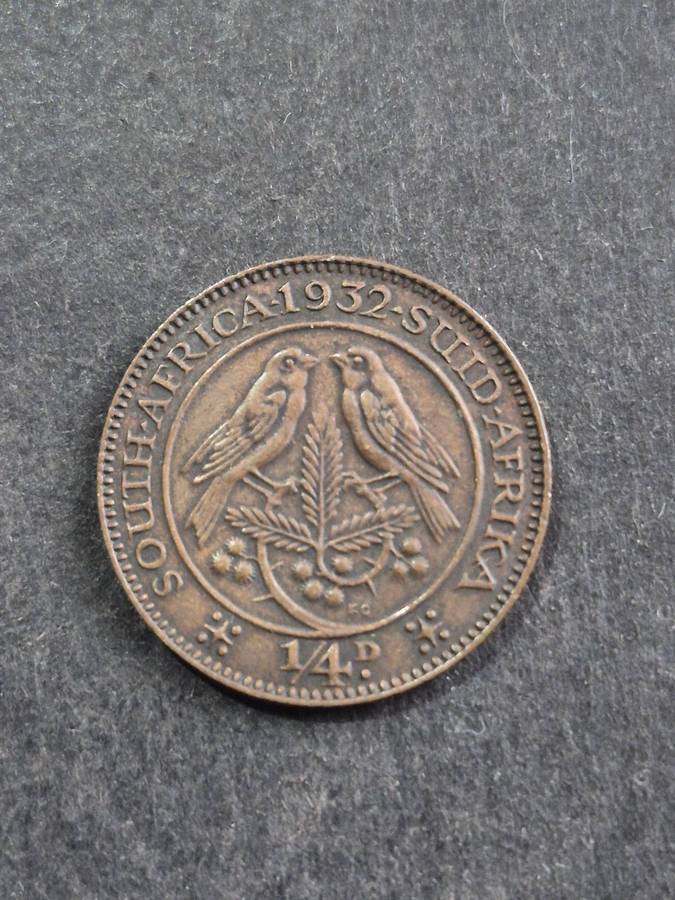 Union Farthing 1932 - excellent condition
