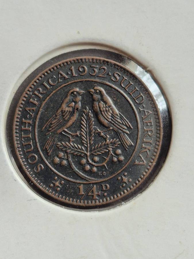 Union Farthing 1932 UNC