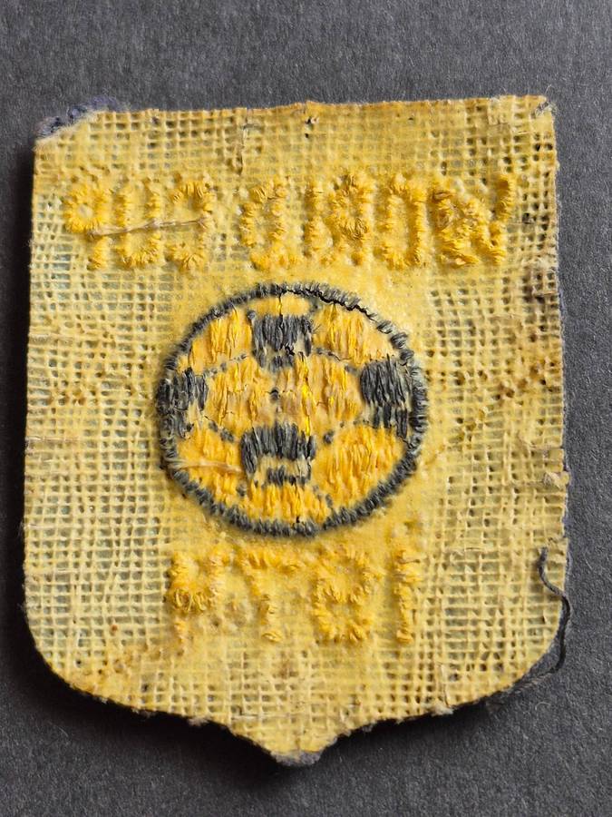 Soccer World Cup Cloth Badge 1974