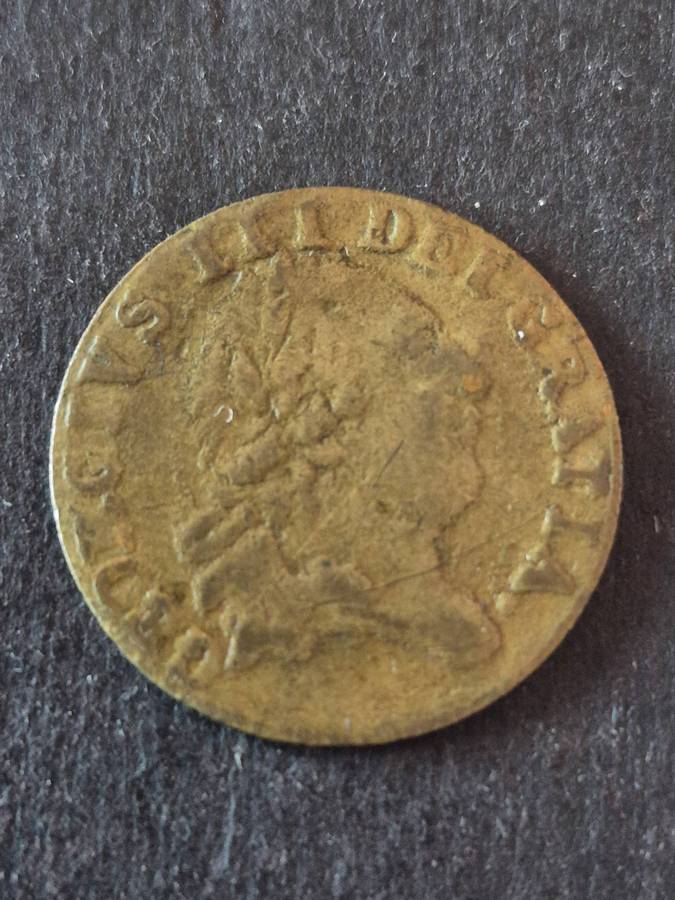 1701 George III Spade Guinea Imitation Token