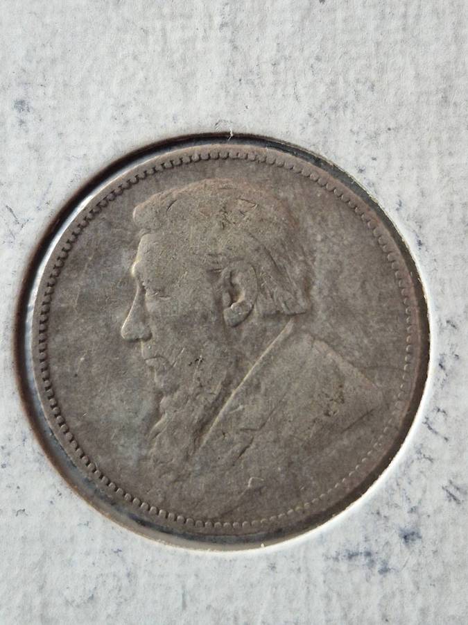 ZAR One Shilling 1894 Silver