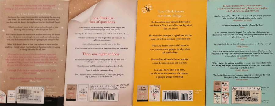 Jojo Moyes Books x 4
