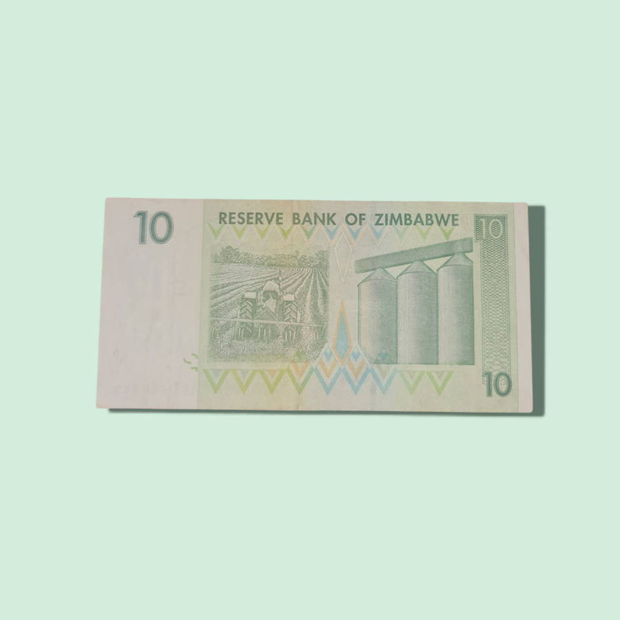 Zimbabwe 10 Dollars 2007 Banknote
