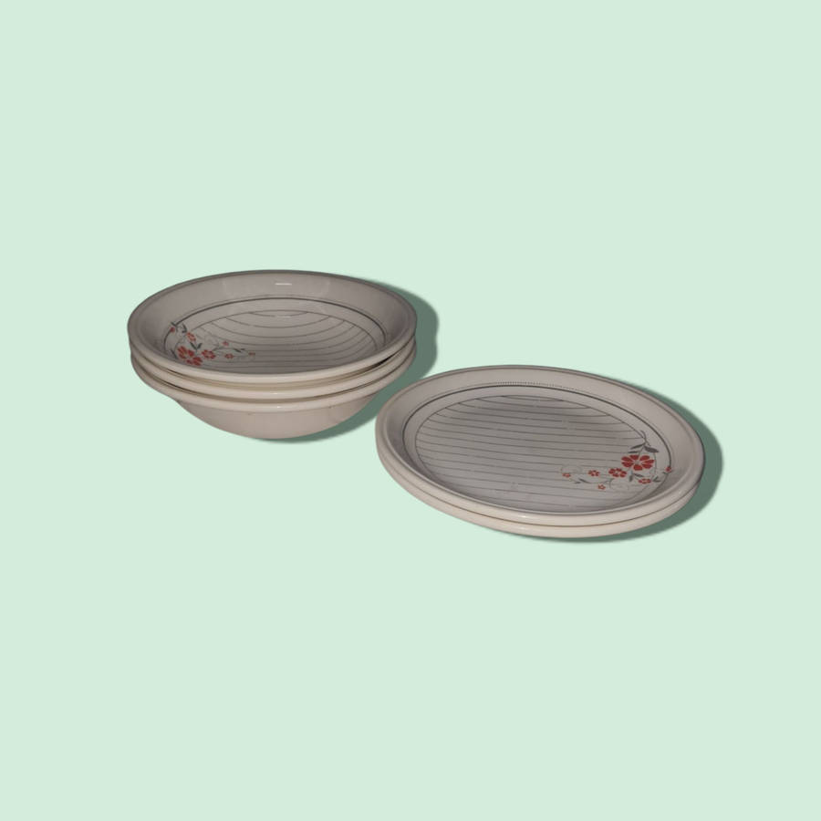Biltons England Cream Background Orange Flowers Replacements