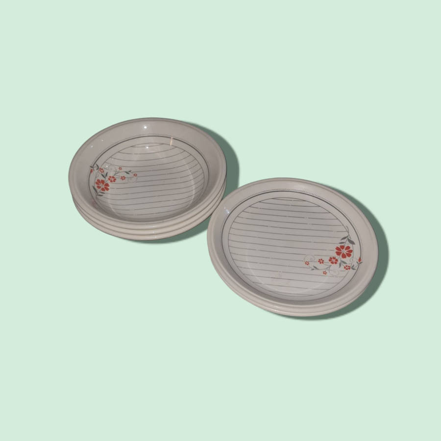 Biltons England Cream Background Orange Flowers Replacements