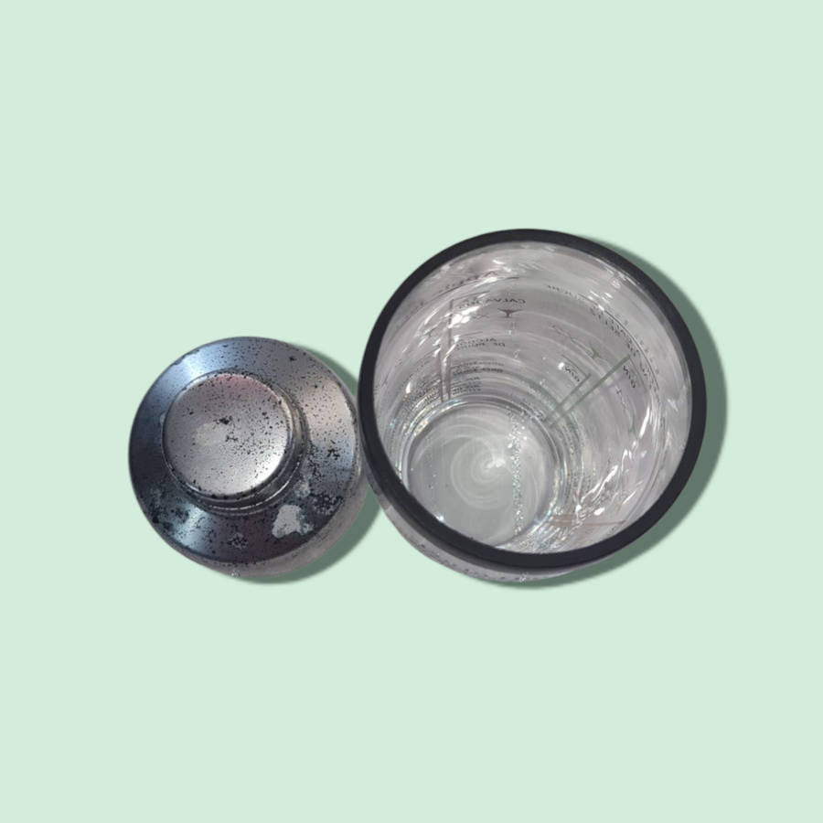 Vintage Arc France Glass Cocktail Shaker