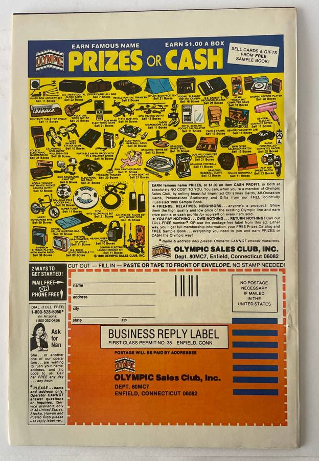 Marvel comics the Silver Surfer book # 11 published October 1980