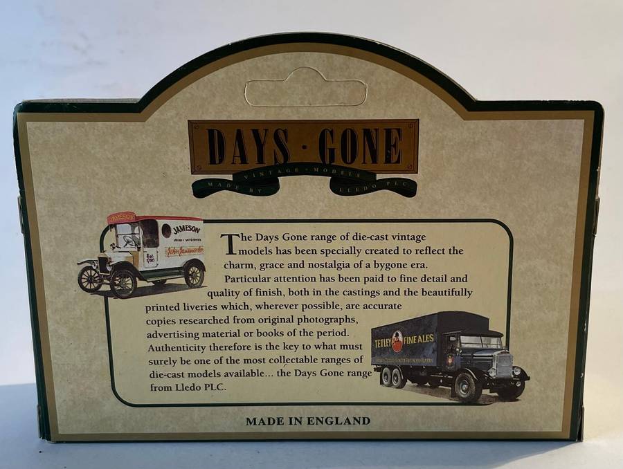 A pair of Lledo days gone die cast models