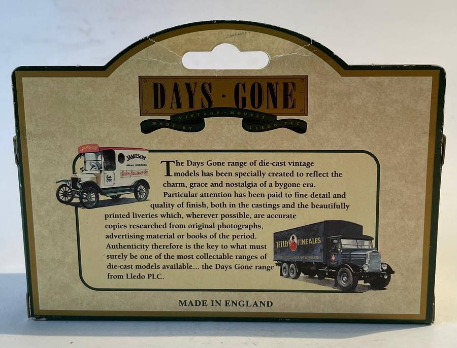 A pair of Lledo days gone die cast models