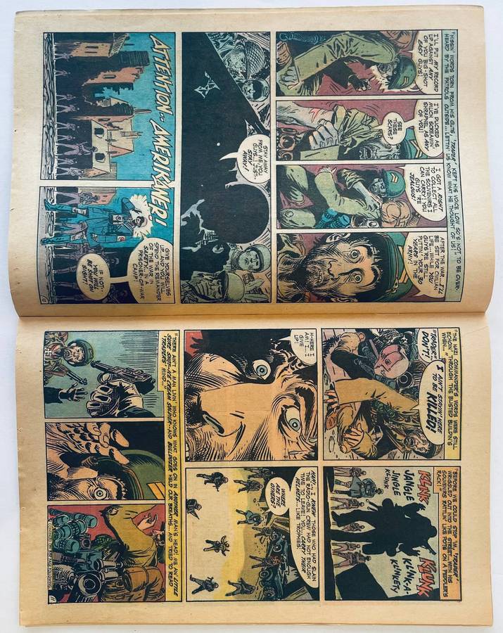 DC Comics our army at war featuring SGT Rock #224 published in October 1970