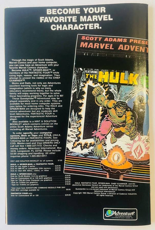 Marvel Comics The Eternals #8 in a 12 issue series published May 1986
