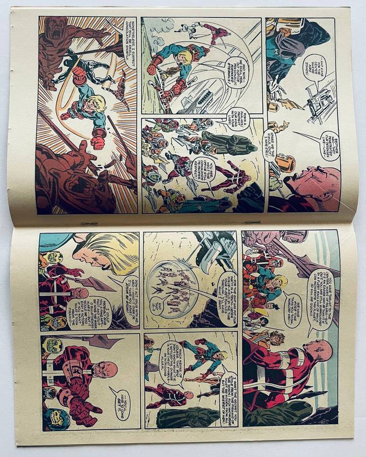 Marvel comics The Eternals #6 in a 12 issue series  The magnificent obsession published March 1986