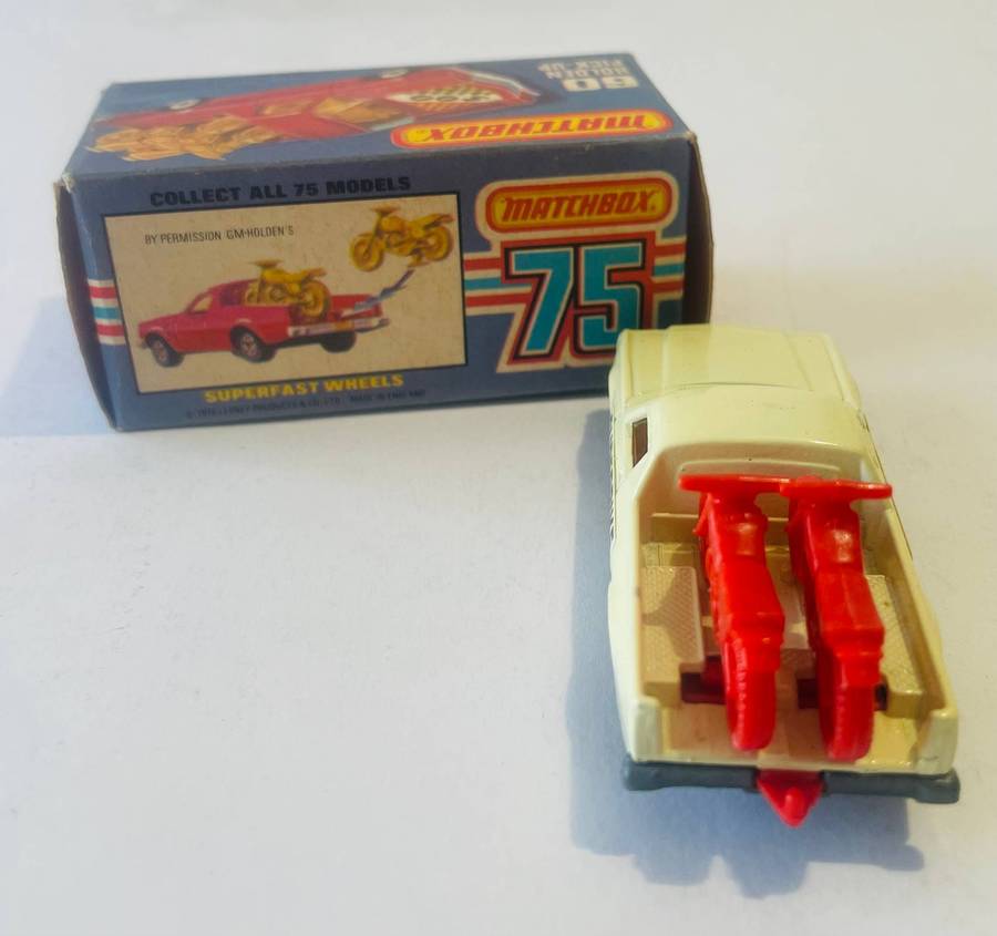 Extremely rare Matchbox superfast no 60 Holden pick up from 1977