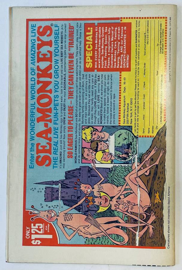 Golden Key Woody Woodpecker issue 185 published in December 1979