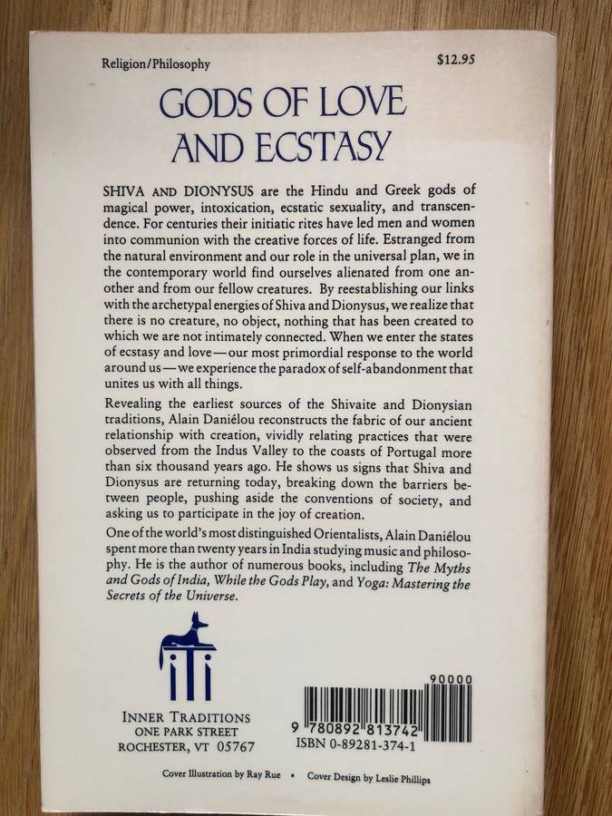 Alain Danielou - Gods of Love and Ecstasy