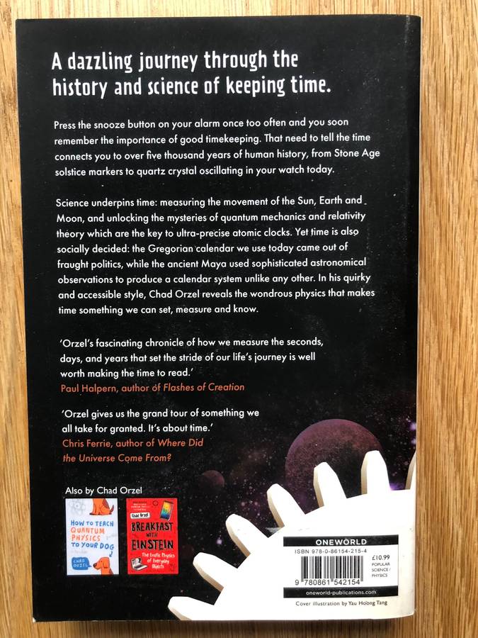 Chad Orzel - A Brief History of Timekeeping