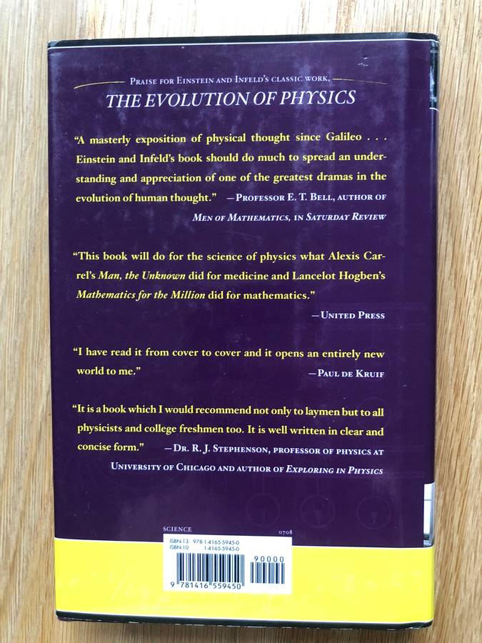Albert Einstein and Leopold Infeld - The Evolution of Physics