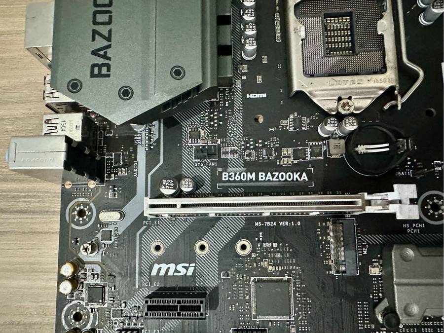 MSI Bazooka B360M Motherboard