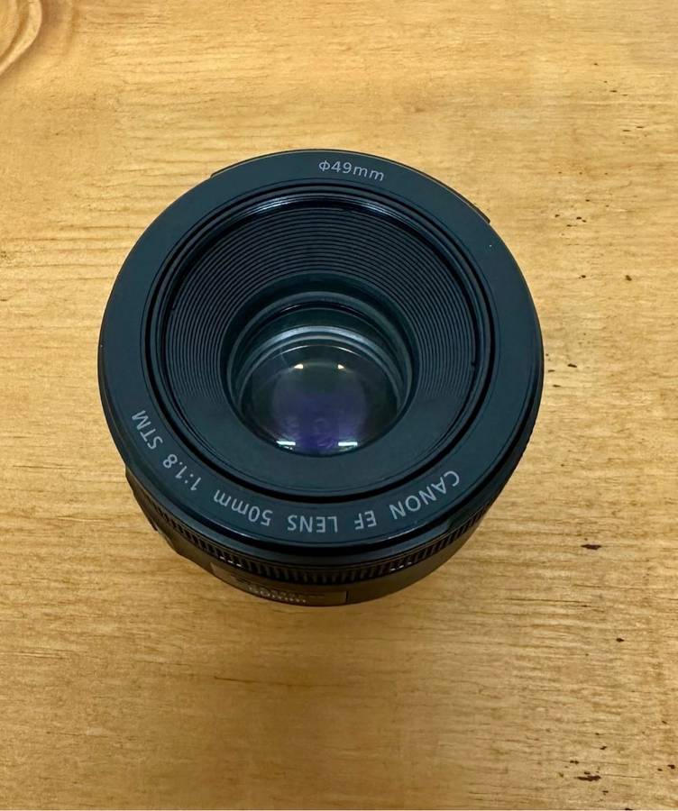 CANON EF 50MM F/1.8 STM LENS