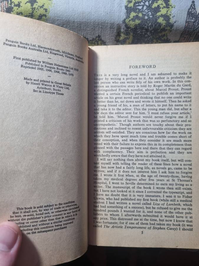 Of Human Bondage - W. Somerset-Maugham