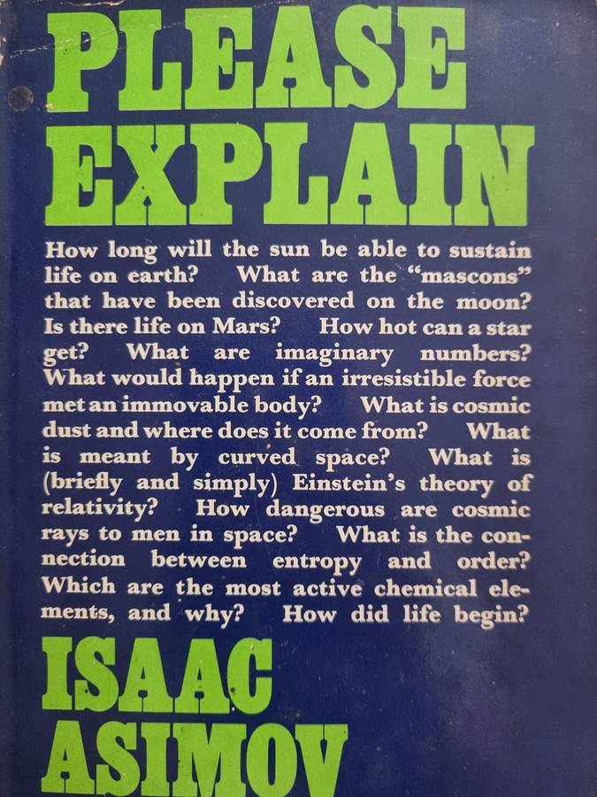Please Explain - Isaac Asimov
