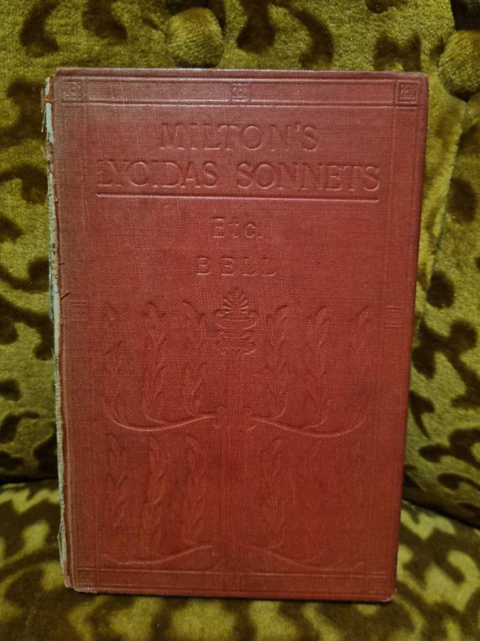 Milton - Lycidas, Sonnets