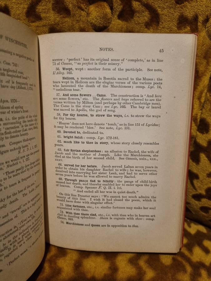 Milton - Lycidas, Sonnets