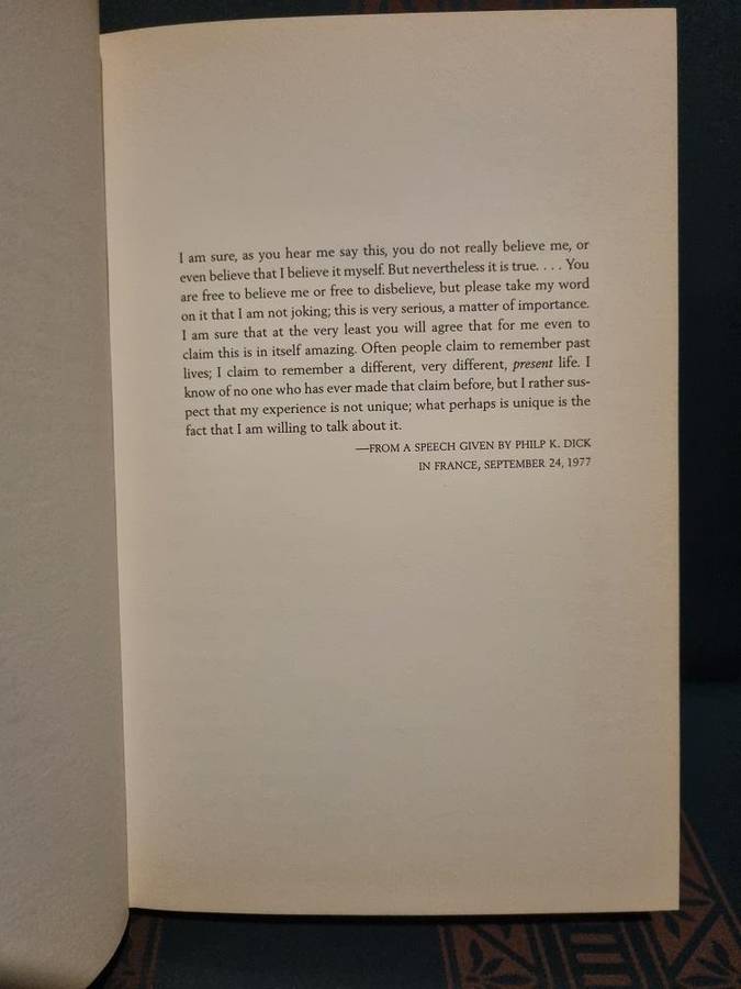 I Am Alive and You Are Dead: A Journey into the Mind of Philip K. Dick, by Emmanuel Carrère