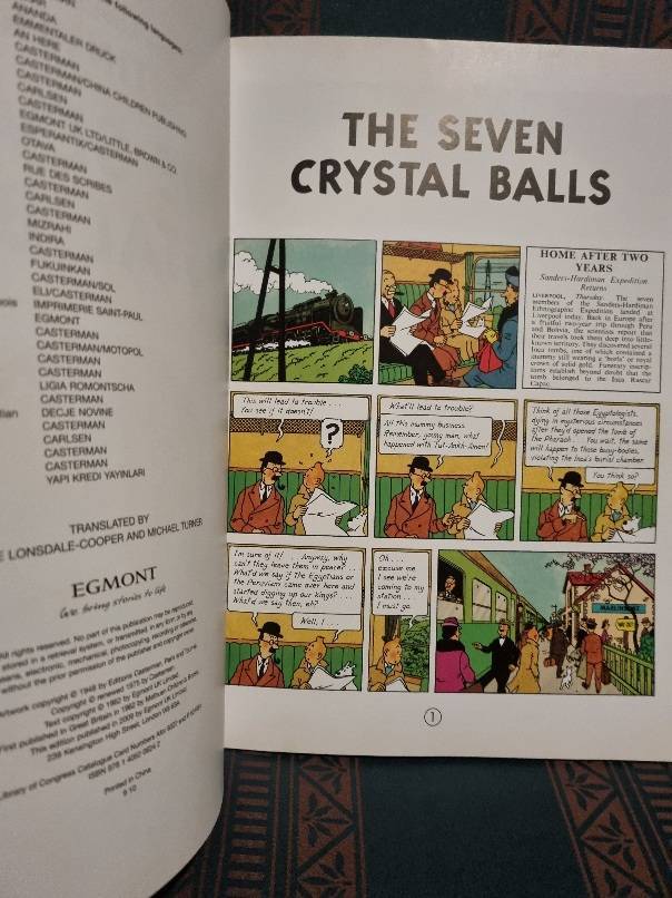 The Adventures of Tintin - The Seven Crystal Balls