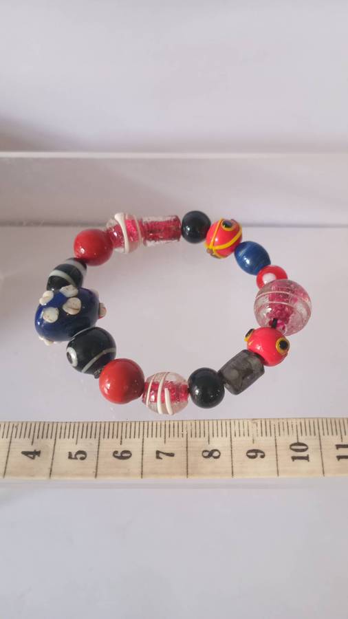 Vintage Murano Bracelet with beautiful glass beads