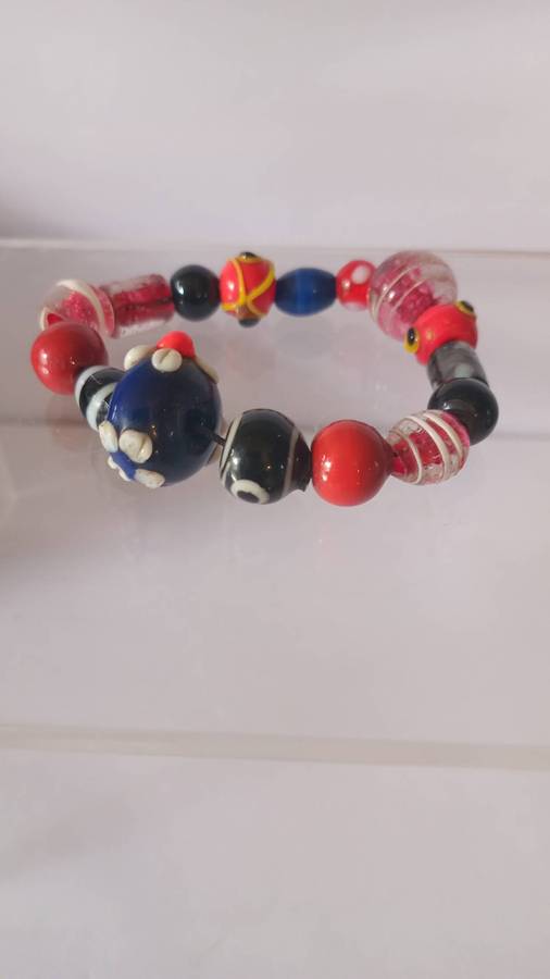 Vintage Murano Bracelet with beautiful glass beads