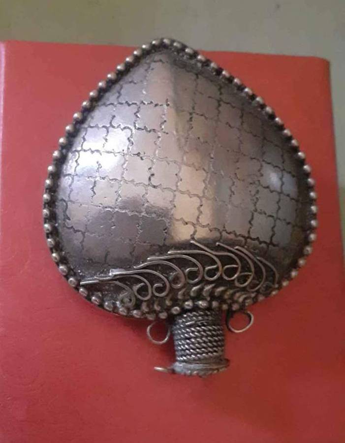 Unique Antique Perfume Bottle Pendant