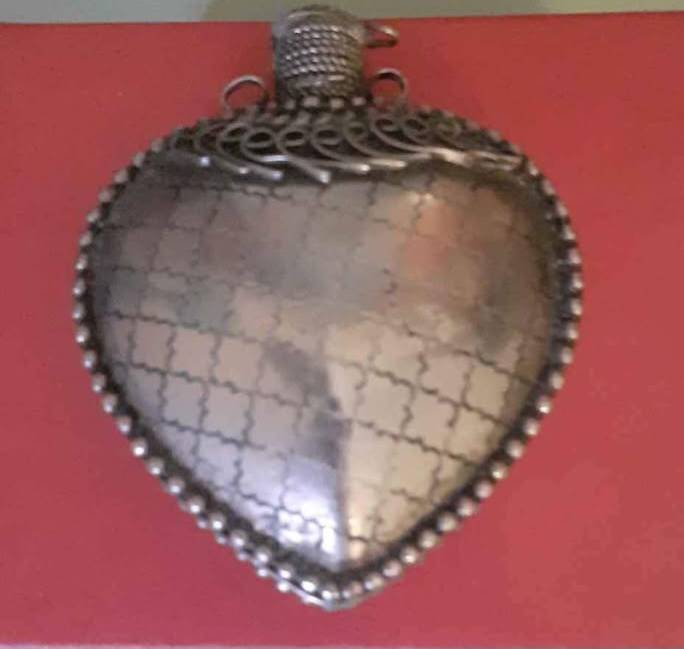 Unique Antique Perfume Bottle Pendant