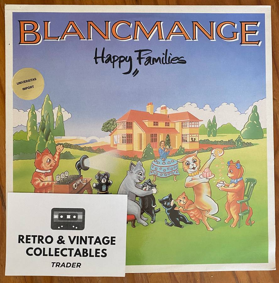 Blancmange - Happy Families LP VG/NM UK Pressing
