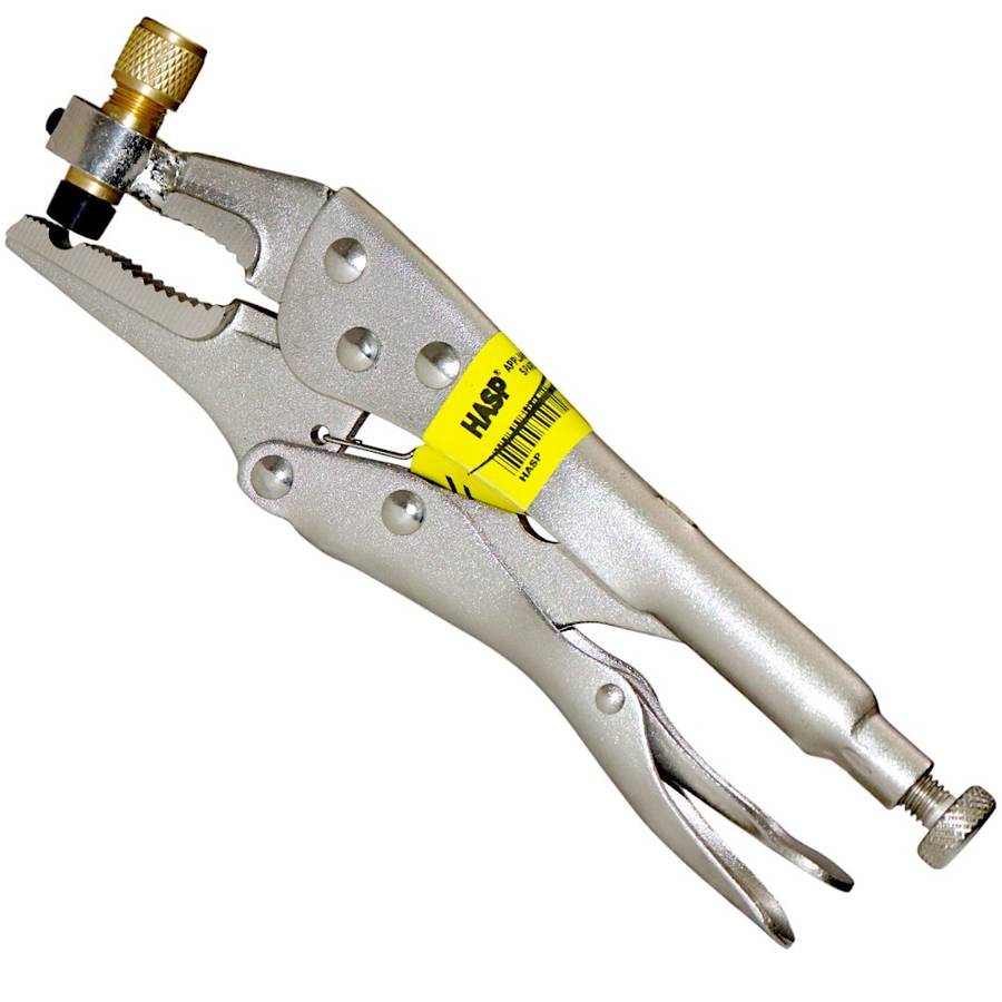 1/4" Line Tap Piercing Locking Plier Refrigeration