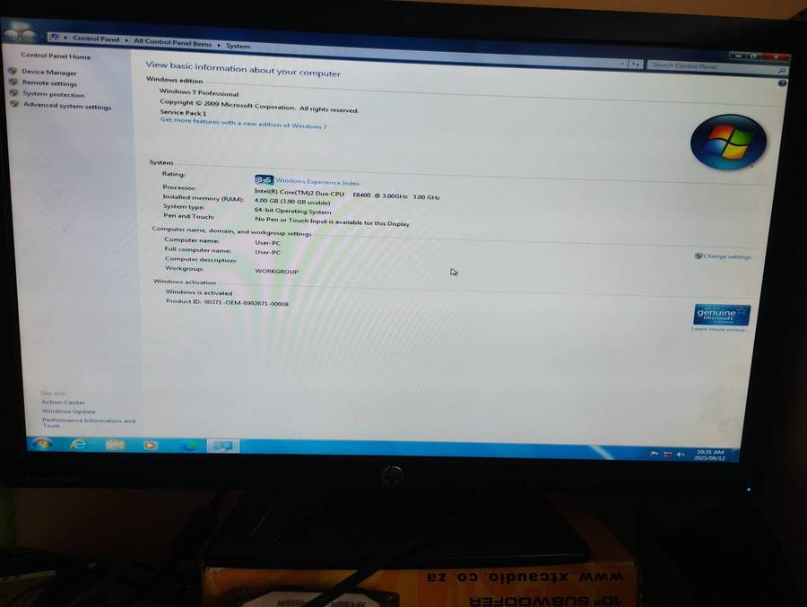 HP Desktop Computer