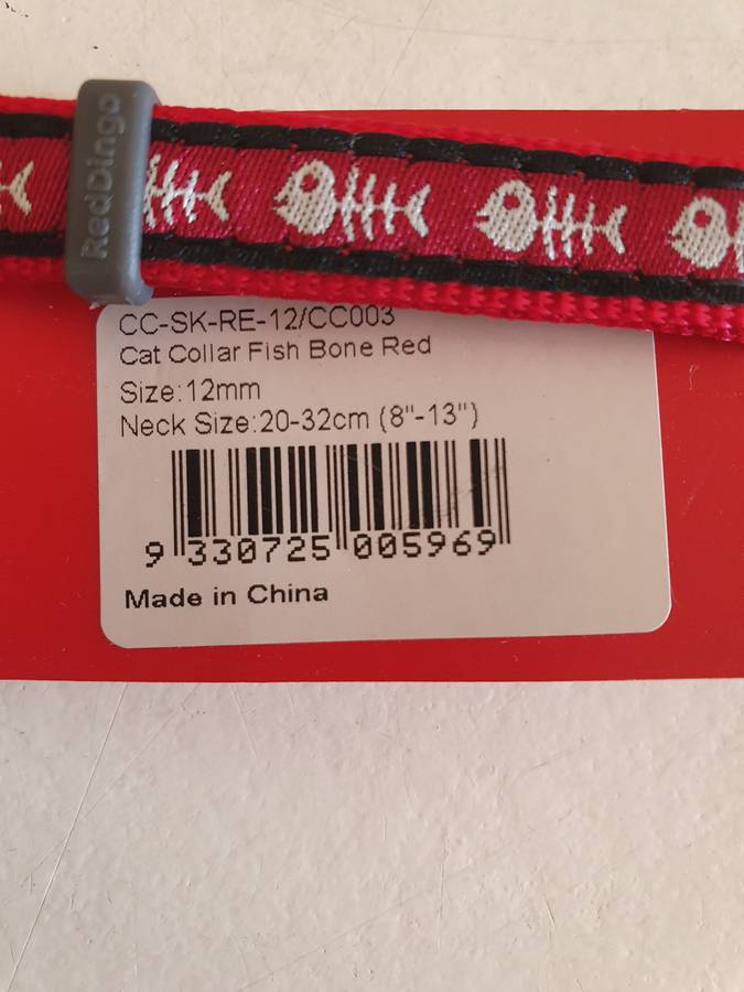 Reddingo Cat Collar