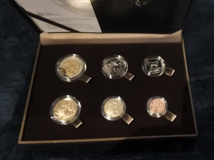 2017 South Africa Proof Set - Mintage  of only 469 !! EXTREMELY RARE!!!