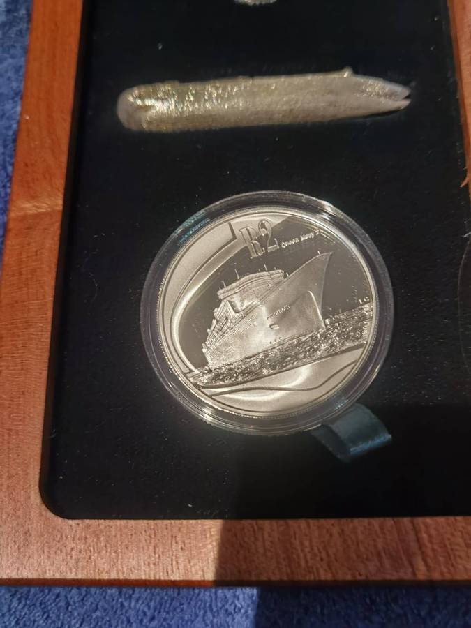 2011 Maritime History of SA  (Silver Set) RMS Queen Mary II