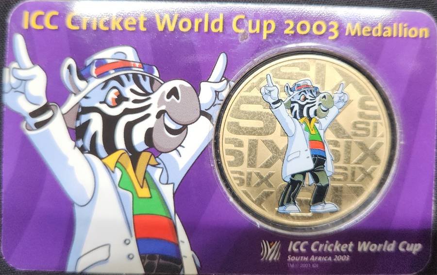 ICC Cricket World Cup 2003 "DAZZLER signals Six" Held in South Africa