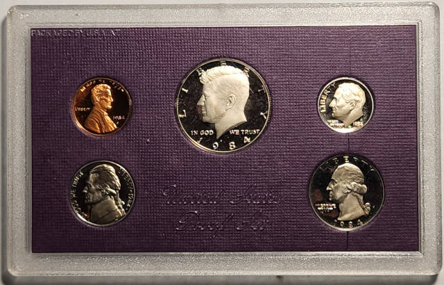 1984 UNITED STATES PROOF SET - Frosted