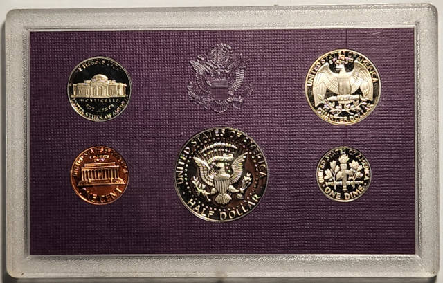 1984 UNITED STATES PROOF SET - Frosted